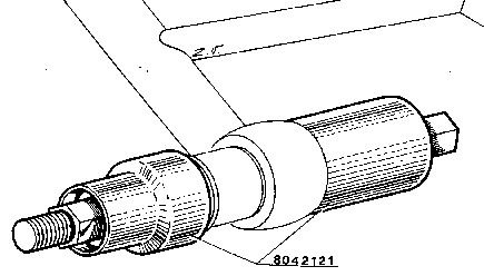 Fitting bush to lower wishbone